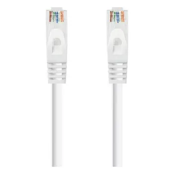 UTP Category 6 Rigid Network Cable NANOCABLE 10.20.1803-W LSZH (3 m) White