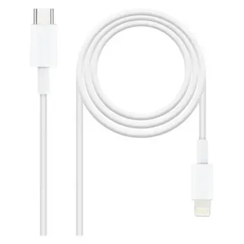 Lightning Cable NANOCABLE A12 SM-A125F USB C 1 m