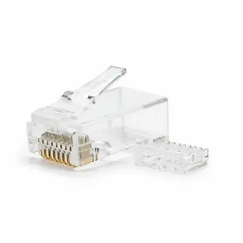 RJ45 Connector NANOCABLE 10.21.0201-100 Transparent