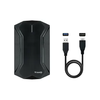 Housing for Hard Disk TooQ TQE-2599RGB Black 2,5"