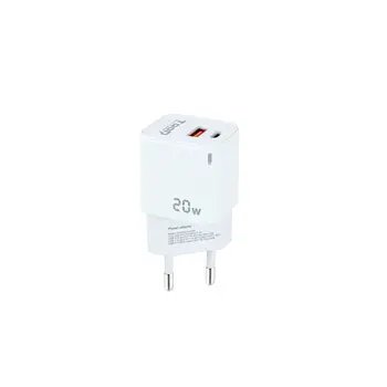 Wall Charger TooQ TQWC-QCPD20WT White 20 W (1 Unit)