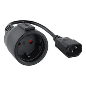 Power Cord NANOCABLE Black 50 cm