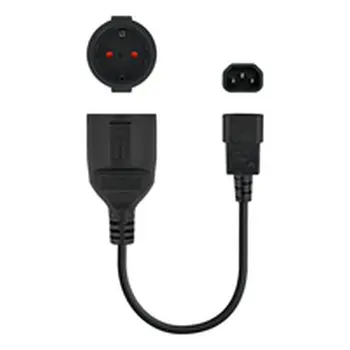 Power Cord NANOCABLE Black 50 cm