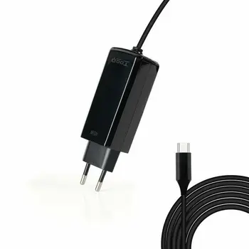 Laptop Charger TooQ GAN USB-C PD 45W Cúbico 45 W