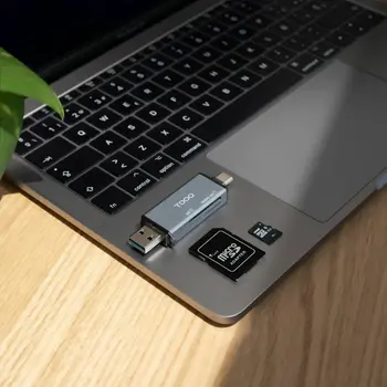 Card Reader TooQ TQR-3001G Black Grey
