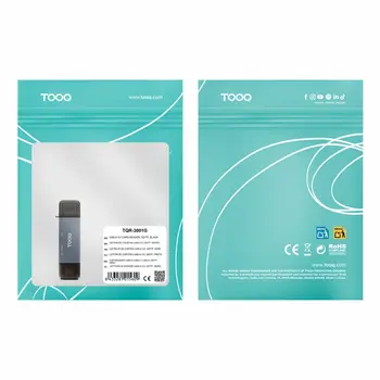 Card Reader TooQ TQR-3001G Black Grey