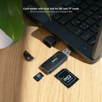 Card Reader TooQ TQR-3002B Black