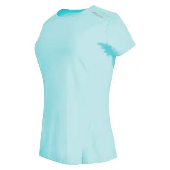 Women’s Short Sleeve T-Shirt Joluvi RUNPLEX Blue