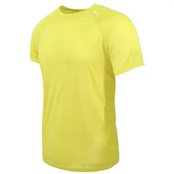 Men’s Short Sleeve T-Shirt Joluvi Silver Yellow