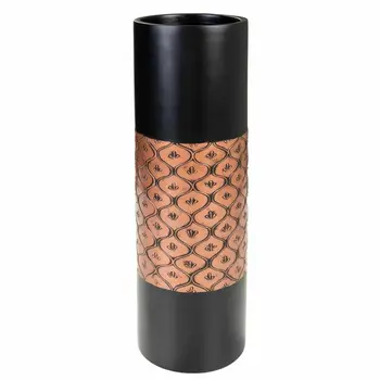 Vase Alexandra House Living Brown Polyresin 15 x 50 x 15 cm