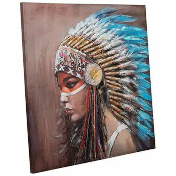 Painting Alexandra House Living Life Canvas Fir wood 100 x 3 x 100 cm