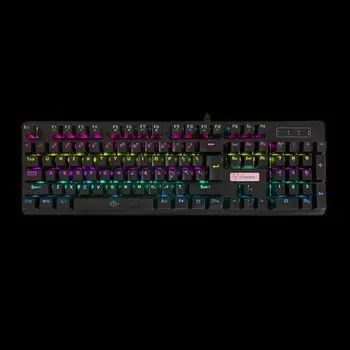 Keyboard with Gaming Mouse Woxter GM26-075 Black