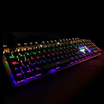 Keyboard with Gaming Mouse Woxter GM26-075 Black