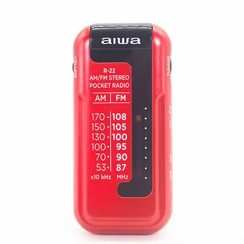 Transistor Radio Aiwa AM/FM Red