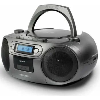 Radio cassette Aiwa BBTC-550MG Bluetooth Grey