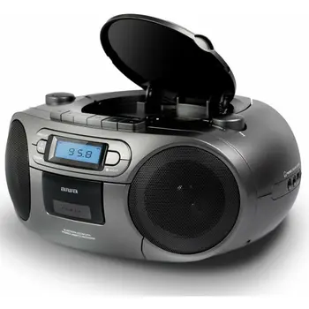 Radio cassette Aiwa BBTC-550MG Bluetooth Grey