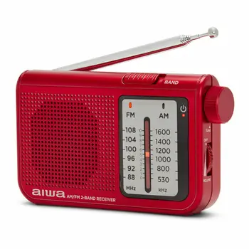 Transistor Radio Aiwa AM/FM Red