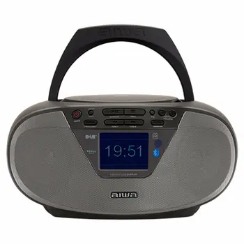 Radio CD MP3 Aiwa BBTU500DAB/BK Black FM