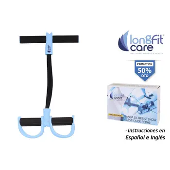 Elastic Resistance Bands LongFit Sport Blue/Black