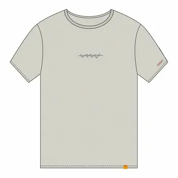 Short Sleeve T-Shirt Cállate la Boca   Beige