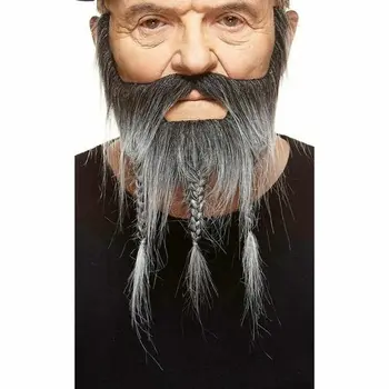 False beard My Other Me Grey