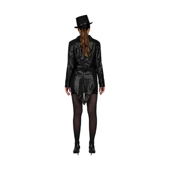 Costume for Adults My Other Me Show Woman Black Jacket M/L