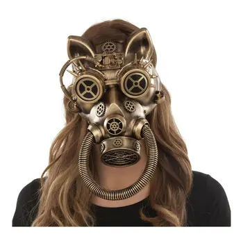 Mask My Other Me Steampunk Cat