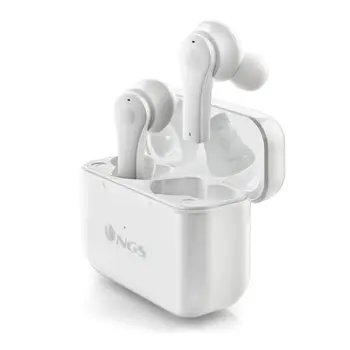 Bluetooth Headphones NGS ARTICABLOOMWHITE White Black