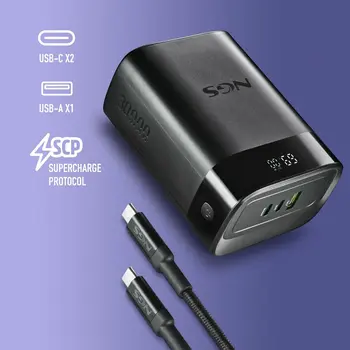 Powerbank NGS TWIX30 Black 30000 mAh