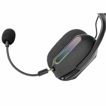 Gaming Headset with Microphone Mars Gaming MHWPRO Black