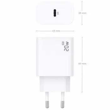 Wall Charger Aisens A110-0938 White 20 W