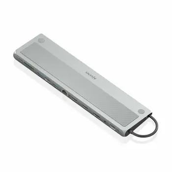 USB Hub Aisens Black 100 W 50 W