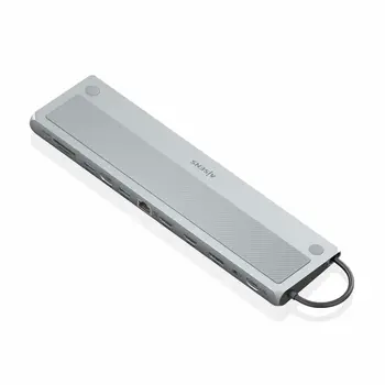USB Hub Aisens Black 100 W 50 W