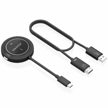 HDMI Cable Aisens ASWL-H2KC30M003-BK Black