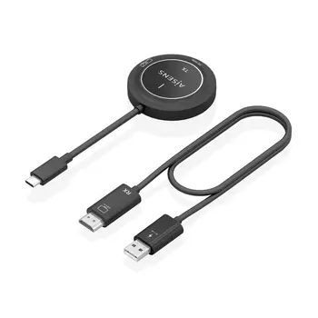 HDMI Cable Aisens ASWL-H2KC30M004-BK Black
