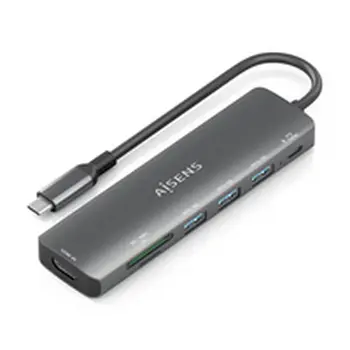USB Hub Aisens Grey