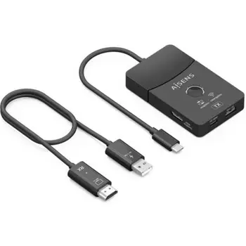 HDMI Cable Aisens ASWL-H2KDC30M05-BK Black
