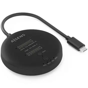 Charging base Aisens ASDS-2M2N05-BK Black