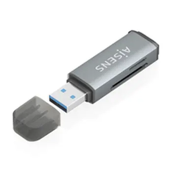 Card Reader Aisens ASCR-2A09-GR Grey