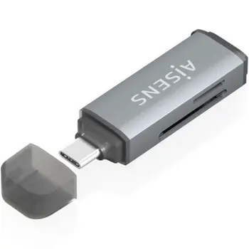 Card Reader Aisens ASCR-2C10-GR Grey