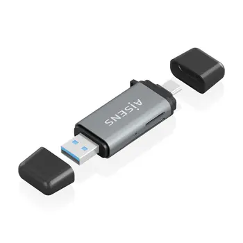 Card Reader Aisens ASCR-2AC11-GR Grey