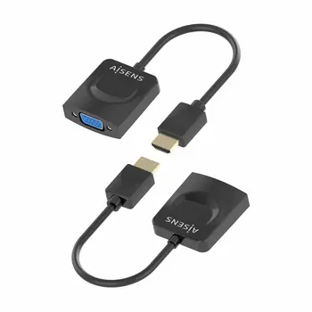 USB Cable Aisens A122-0947 15 cm Black