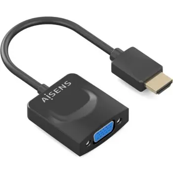 USB Cable Aisens A122-0947 15 cm Black
