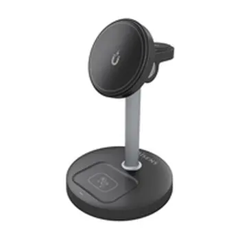 Cordless Charger Aisens ASCH-15W3WC066-BK Black 15 W