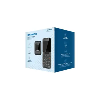 Mobile telephone for older adults Daewoo 2,8" 32 GB Black