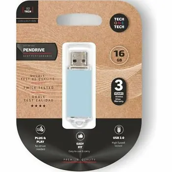 Pendrive Tech One Tech TEC3010-16 16 GB Blue