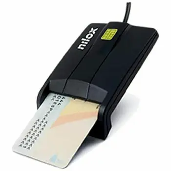 Card Reader Nilox NXLD001 DNI (ID Card) Black