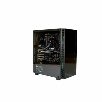 ATX Semi-tower Box CoolBox COO-CHA-GA250-0 Black Tower