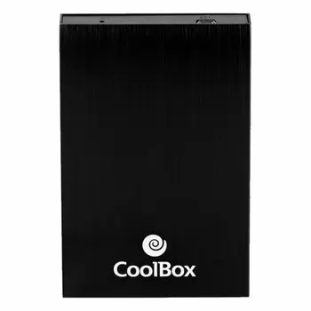 Housing for Hard Disk CoolBox SlimChase 2512 2,5" Black