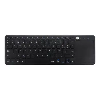 Keyboard with Touchpad CoolBox CoolTouch Black Spanish Qwerty